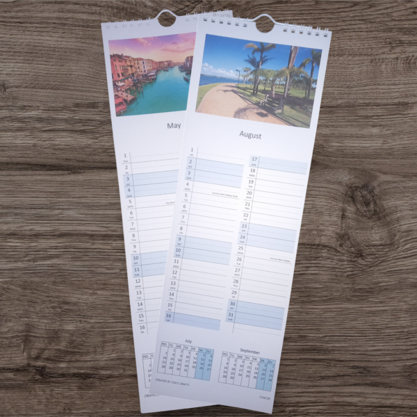 A3 Slimline Calendar